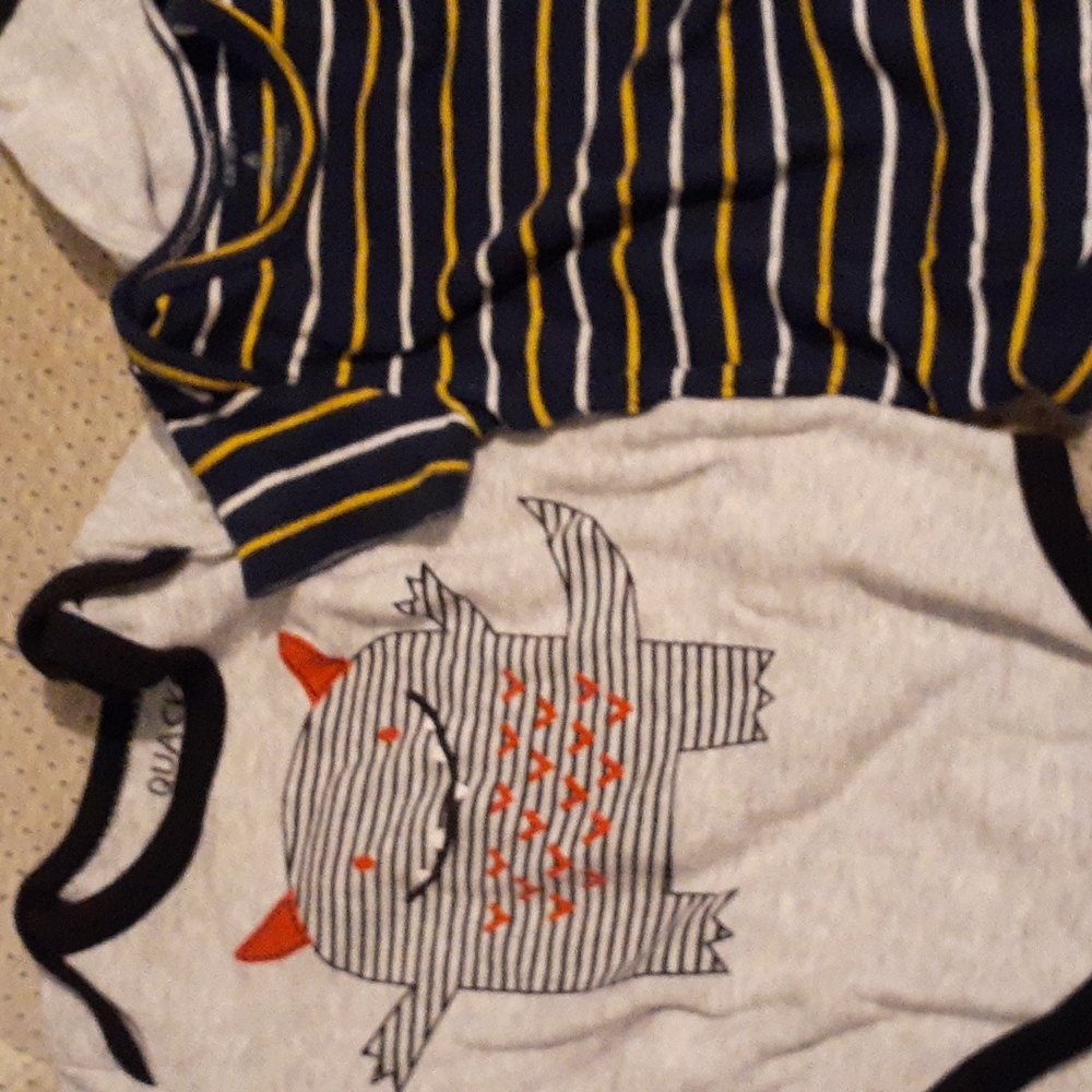 2 set onzie long and short sleeve combo
